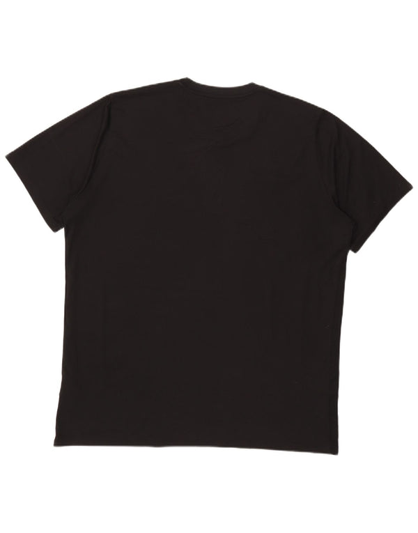 Męski T-shirt Nike Dri Fit Top 2XL Czarny Poliester