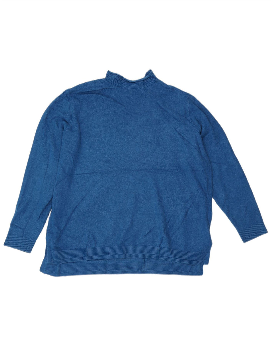 Marks & Spencer Damski sweter z golfem UK 16, duży niebieski