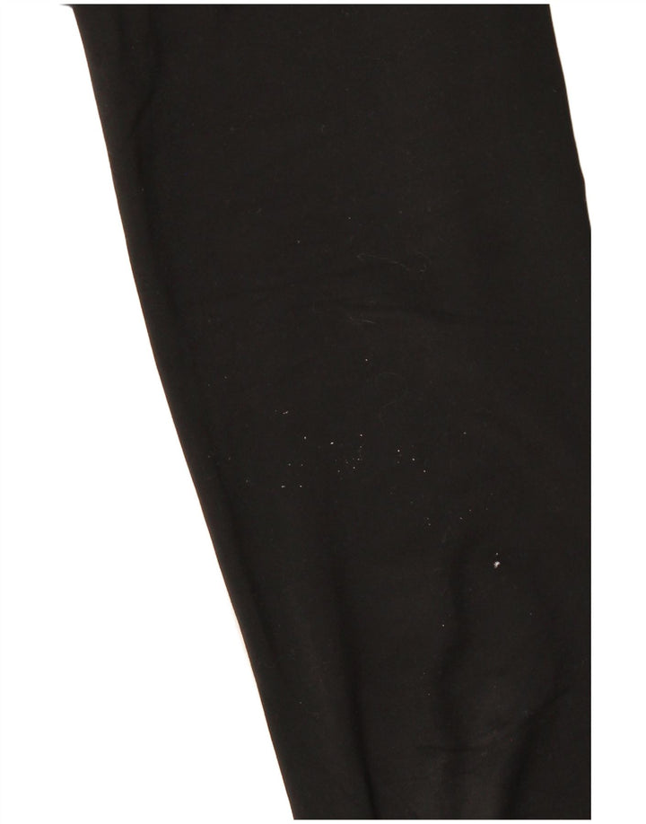 Damskie legginsy Nike Dri Fit Capri UK 6 XS, czarny poliester