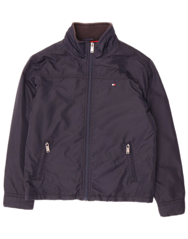 Chłopięca kurtka bomberka Tommy Hilfiger 9-10 lat, granatowa, nylonowa