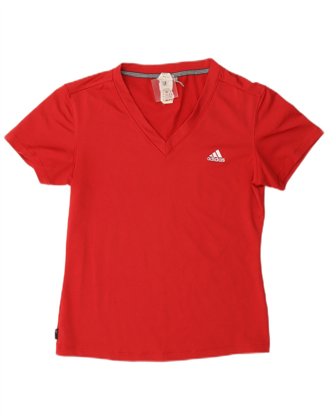 Damska koszulka Adidas Clima 365 Top UK 14 Średni czerwony poliester
