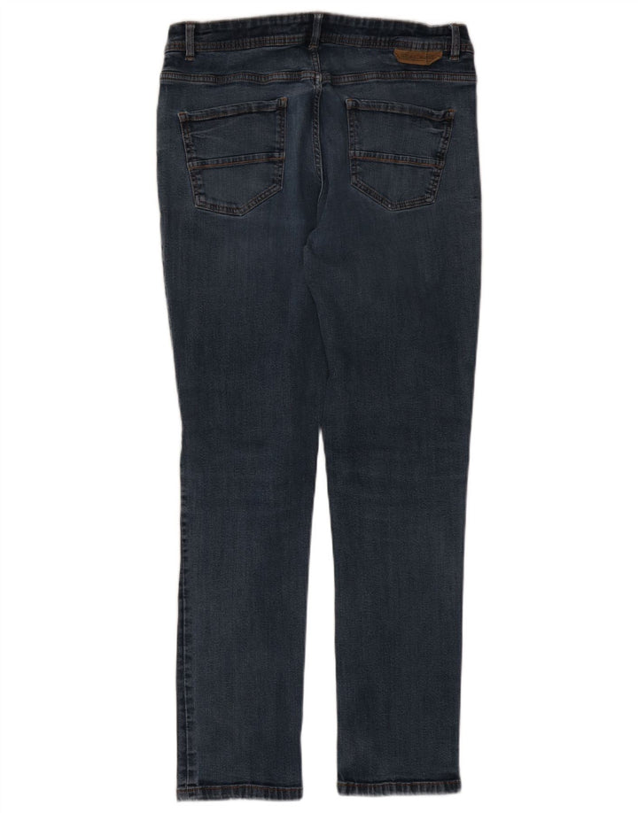 Dack's Męskie jeansy slim IT 52 XL W36 L30 Niebieskie bawełniane