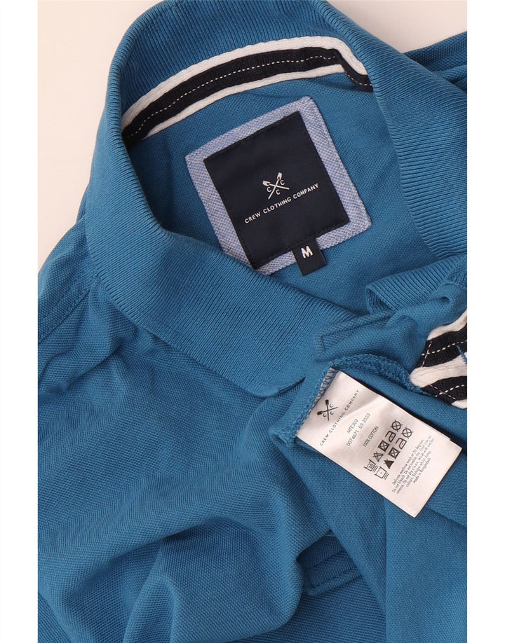 Męska koszulka polo Crew Clothing Średni niebieski, bawełniany