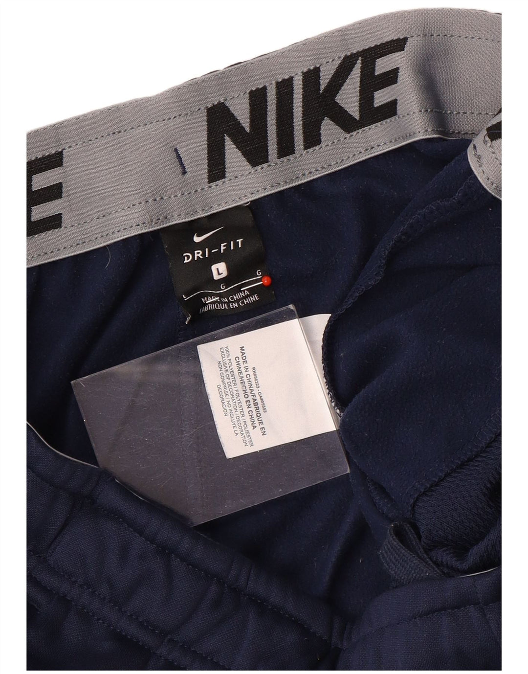 Męskie spodnie dresowe Nike Michigan, duże, granatowe, z poliestru