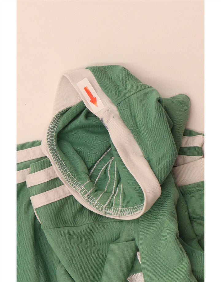 Adidas Męska Koszulka Top Mała Zielona Bawełna