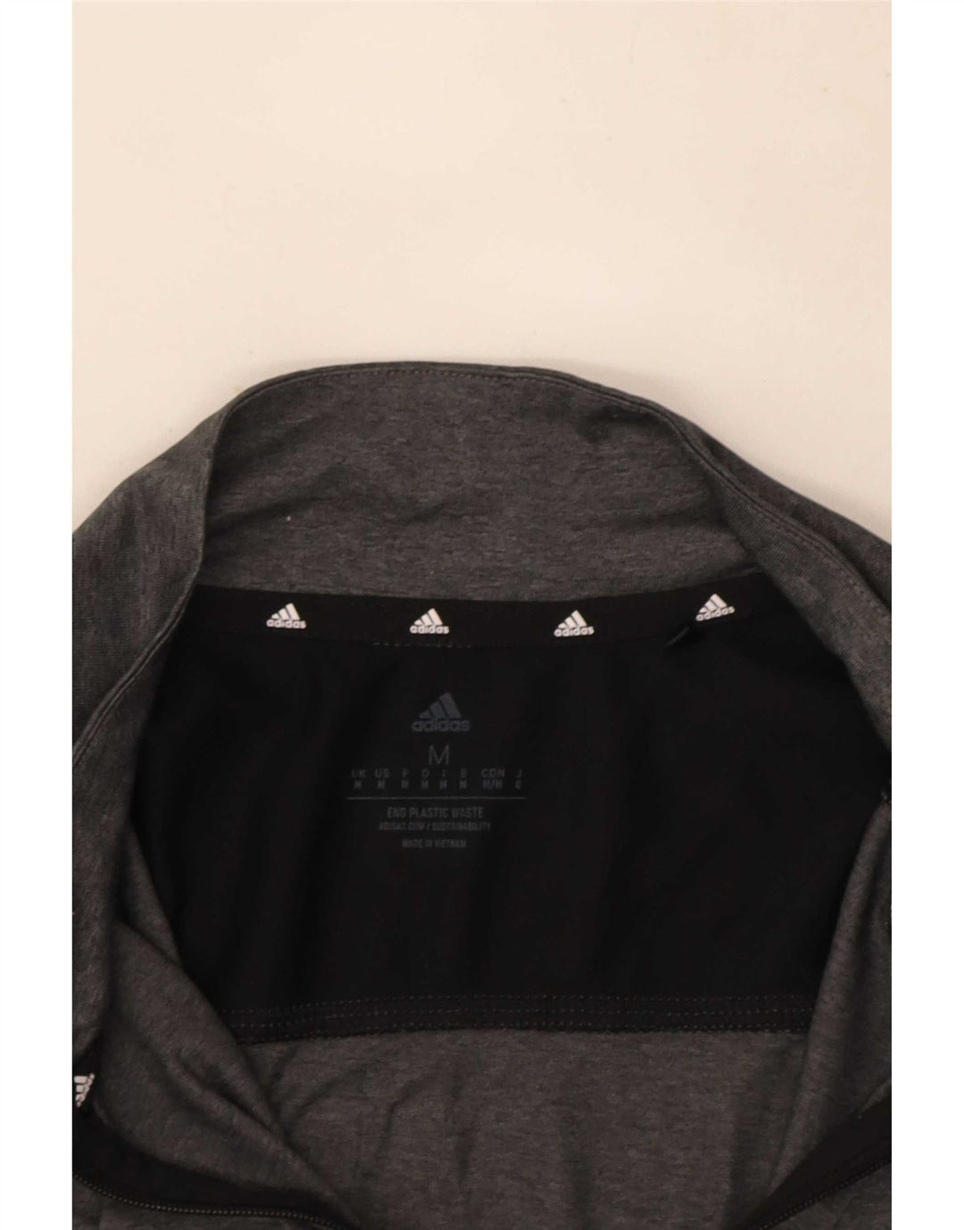 Adidas Męskie Aeroready Pullover Dres Top Średni Szary Kolorblok