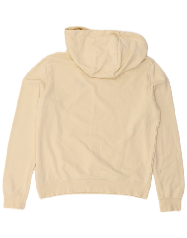 Męski sweter z kapturem Nike, mały, beżowy, bawełniany