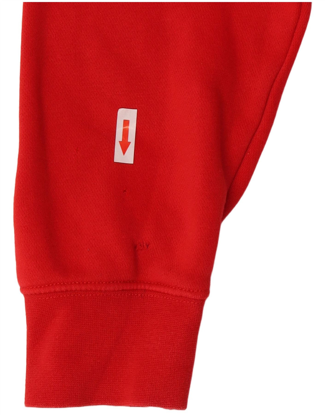 Męski sweter z kapturem Nike, mały, czerwony, bawełniany
