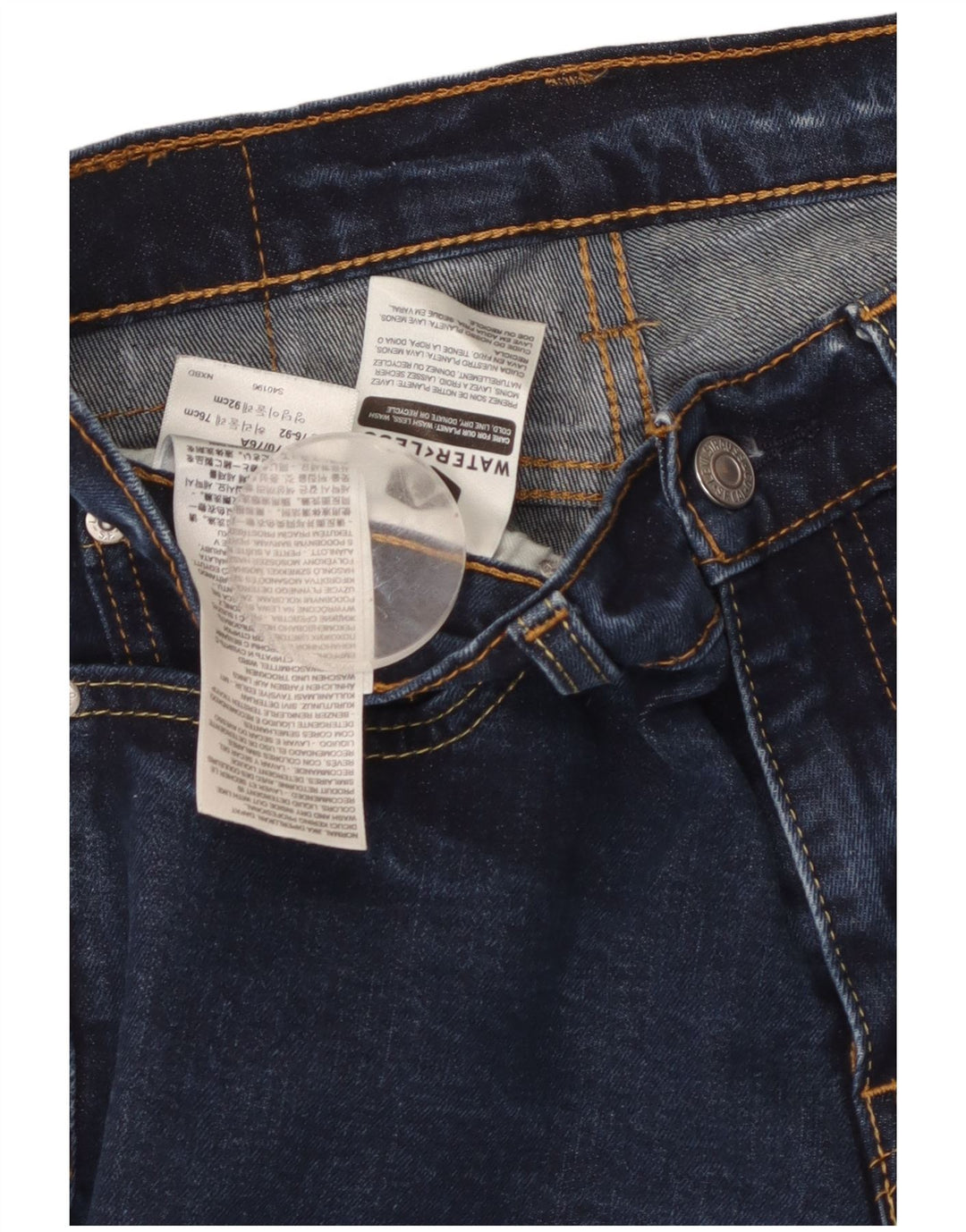 Damskie jeansy LEVI'S 511 Slim W30 L32 Granatowa bawełna