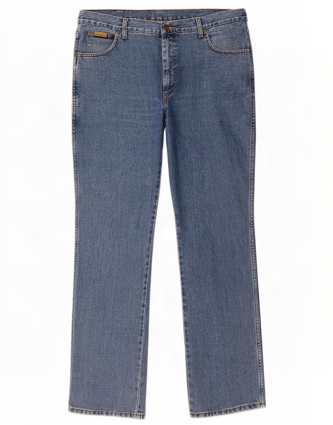 Męskie jeansy Wrangler Texas Straight W38 L34 Niebieskie, bawełniane