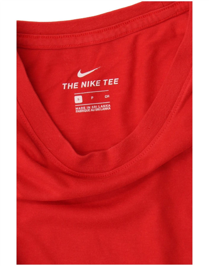 T-shirt damski Nike Top UK 10, mały, czerwony