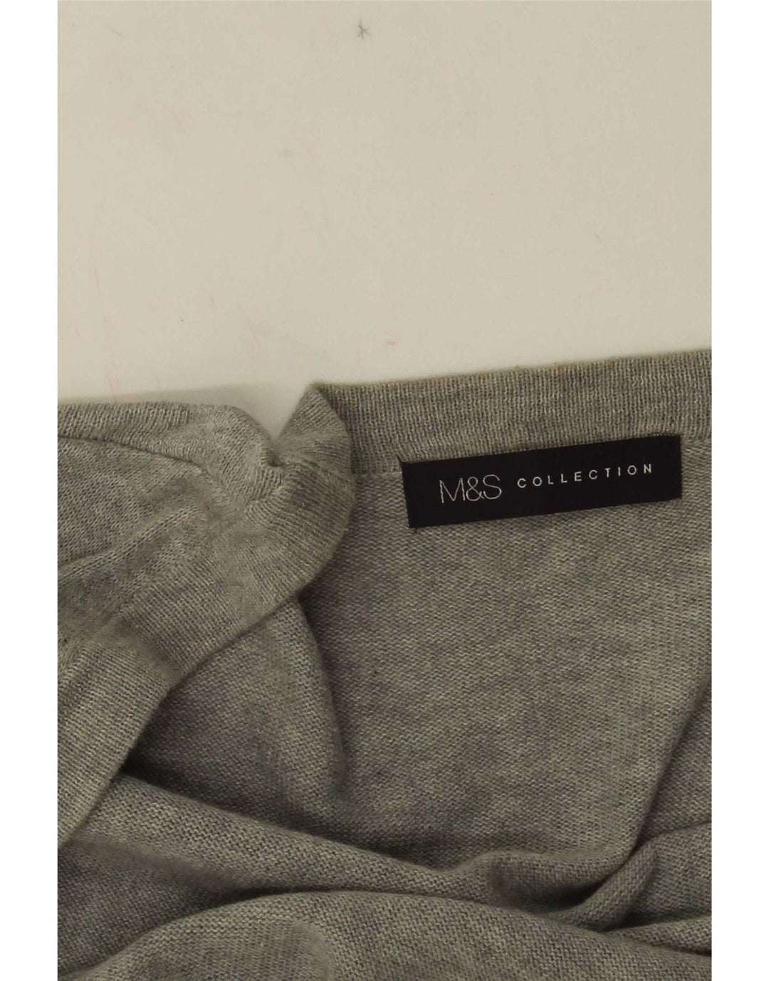 Marks & Spencer Damski sweter rozpinany UK 10, mały, szary
