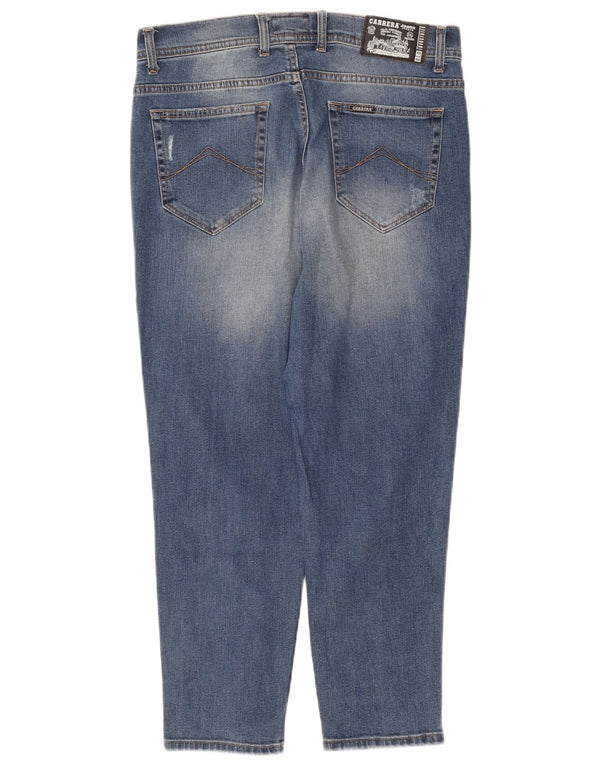 CARRERA Męskie jeansy zwężane w trudnej sytuacji IT 50 Large W34 L26 Niebieska bawełna