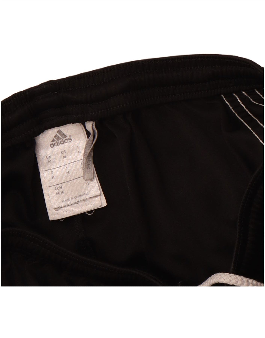 Męskie spodenki sportowe ADIDAS Climalite, poliester w kolorze średniej czerni