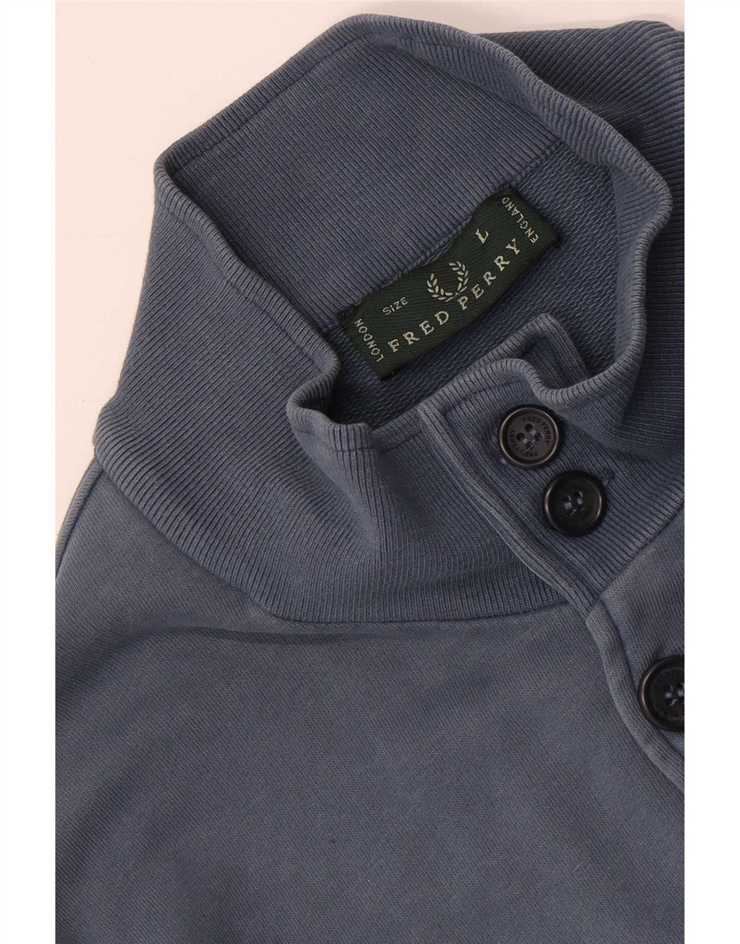 Kurtka męska dresowa Fred Perry, duża, niebieska