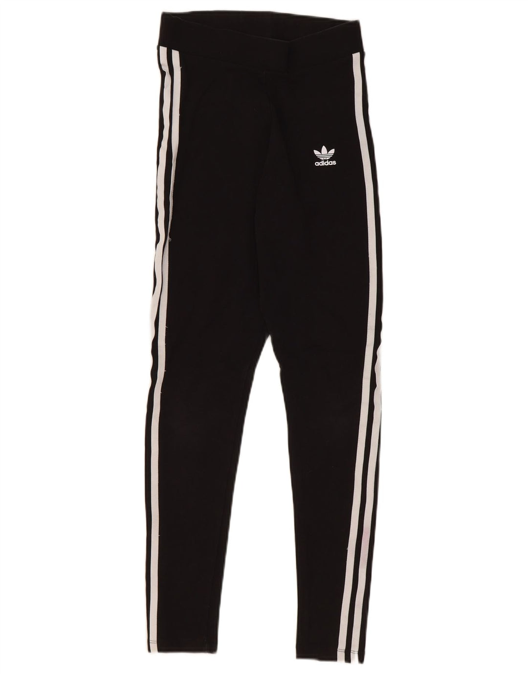 Legginsy damskie ADIDAS UK 10, małe, czarne, bawełniane