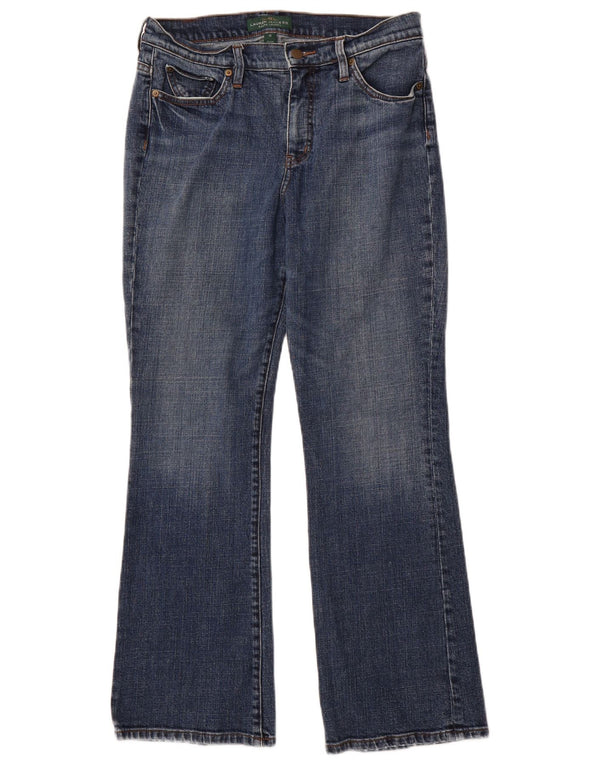 Damskie jeansy Bootcut Ralph Lauren US 10 Large W32 L30 Niebieskie bawełniane
