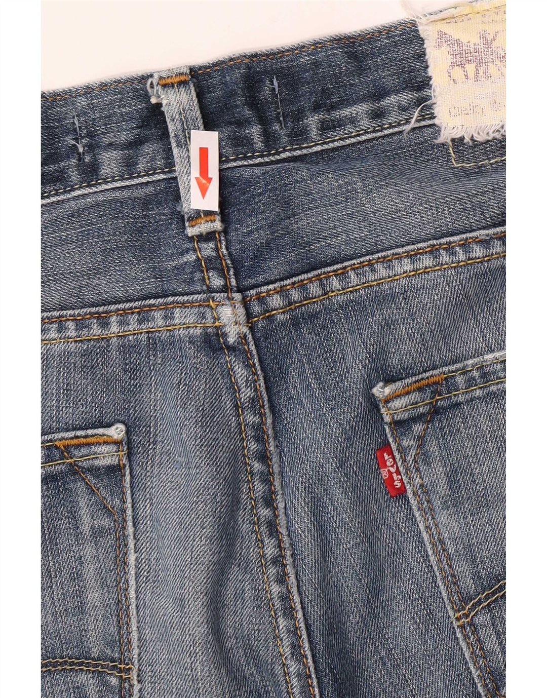 Męskie jeansy Levi's 511 Slim W33 L30 Niebieska bawełna