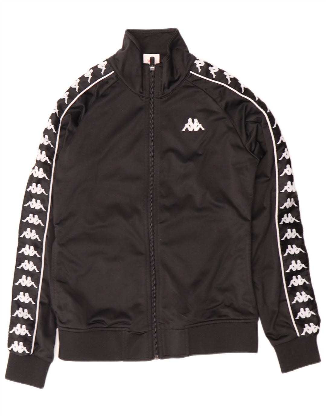 Damski dres Kappa Graphic Full UK 10 Small Black Colorblock