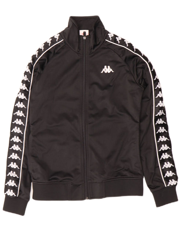 Damski dres Kappa Graphic Full UK 10 Small Black Colorblock