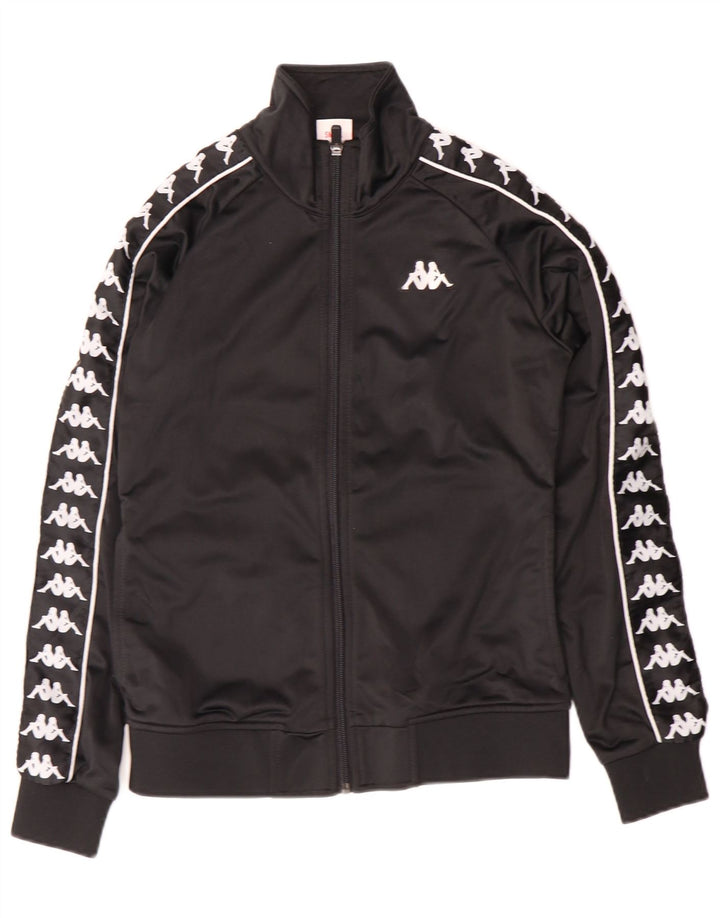 Damski dres Kappa Graphic Full UK 10 Small Black Colorblock