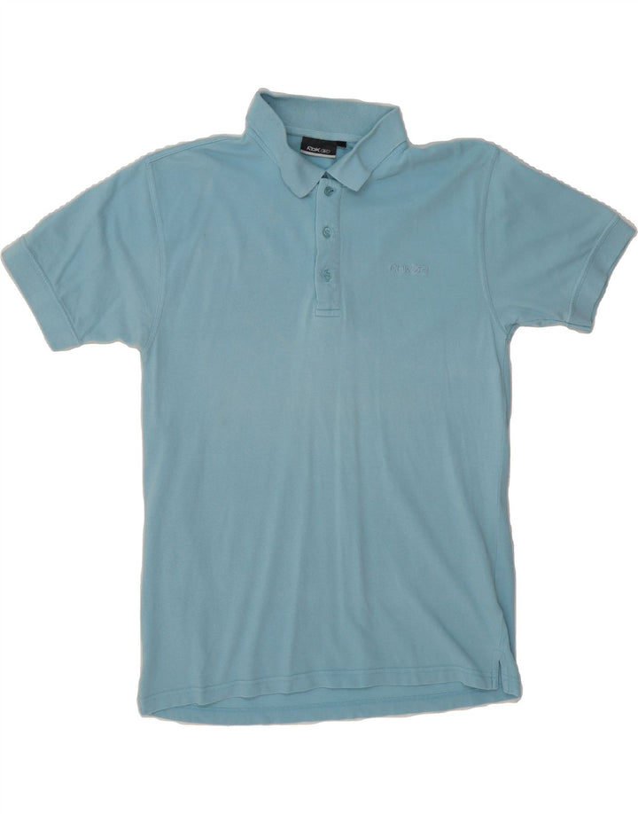 Męska koszulka polo REEBOK, duża, niebieska, bawełniana