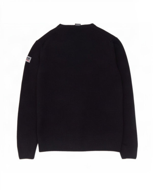 Damski sweter Paul & Shark Yachting z dekoltem w łódkę, UK 16, duży, granatowy