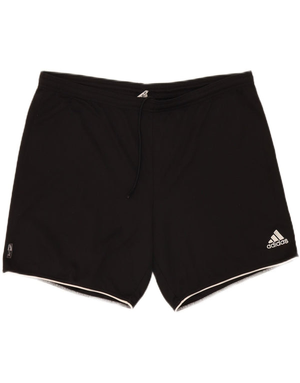 Męskie spodenki sportowe Adidas Climalite XL, czarne, poliestrowe