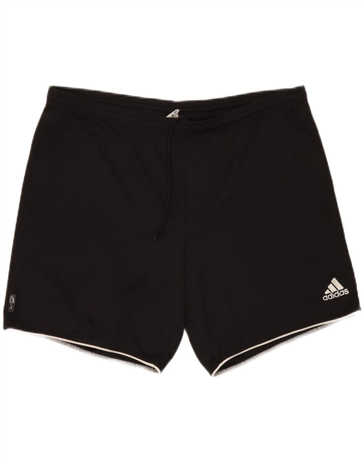 Męskie spodenki sportowe Adidas Climalite XL, czarne, poliestrowe