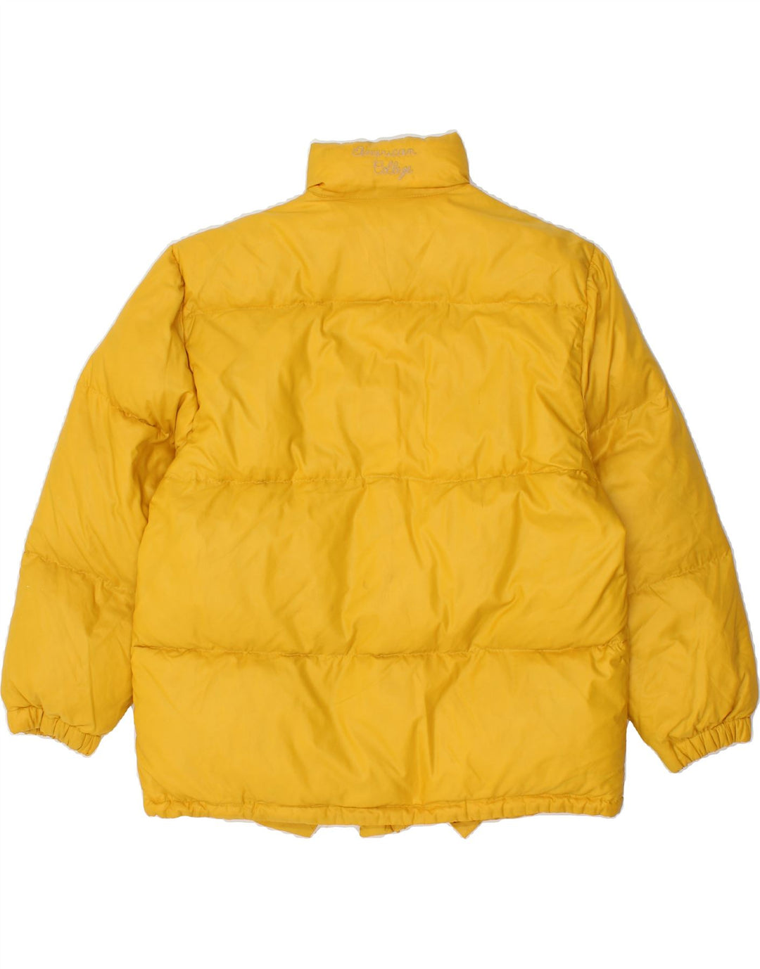 VINTAGE Boys Padded Jacket 14-15 Years Yellow Polyester Vintage Vintage and Second-Hand Vintage from Messina Hembry 