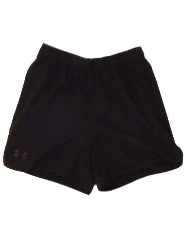 Męskie spodenki sportowe UNDER ARMOUR Heat Gear o luźnym kroju, w kolorze średniej czerni