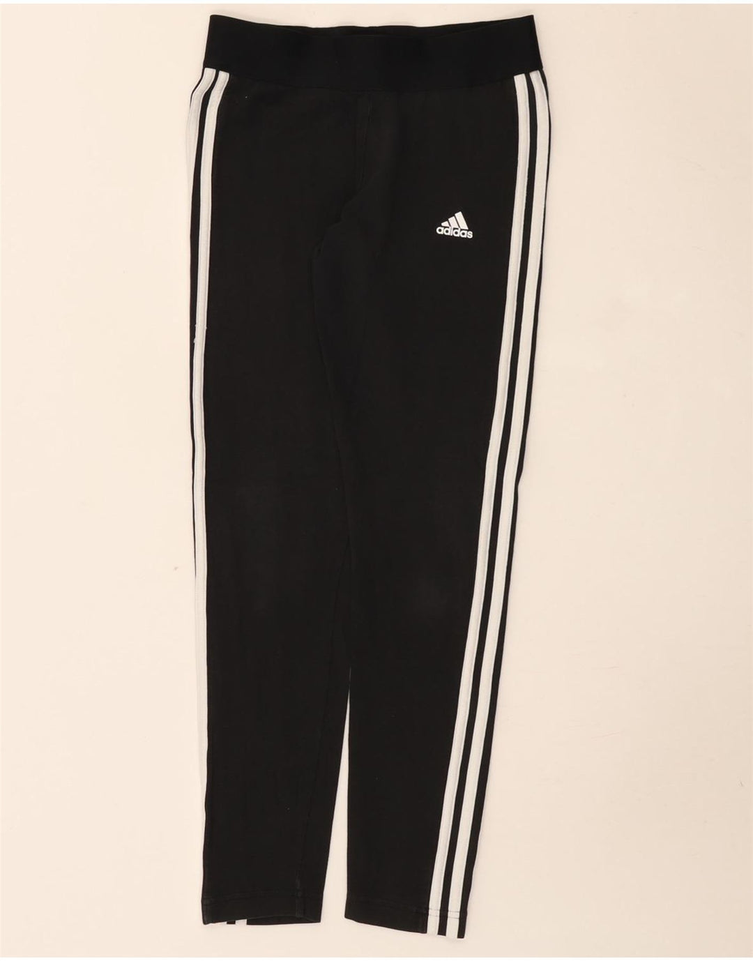 Legginsy Damskie Adidas UK 8/10 Małe Czarne Bawełniane