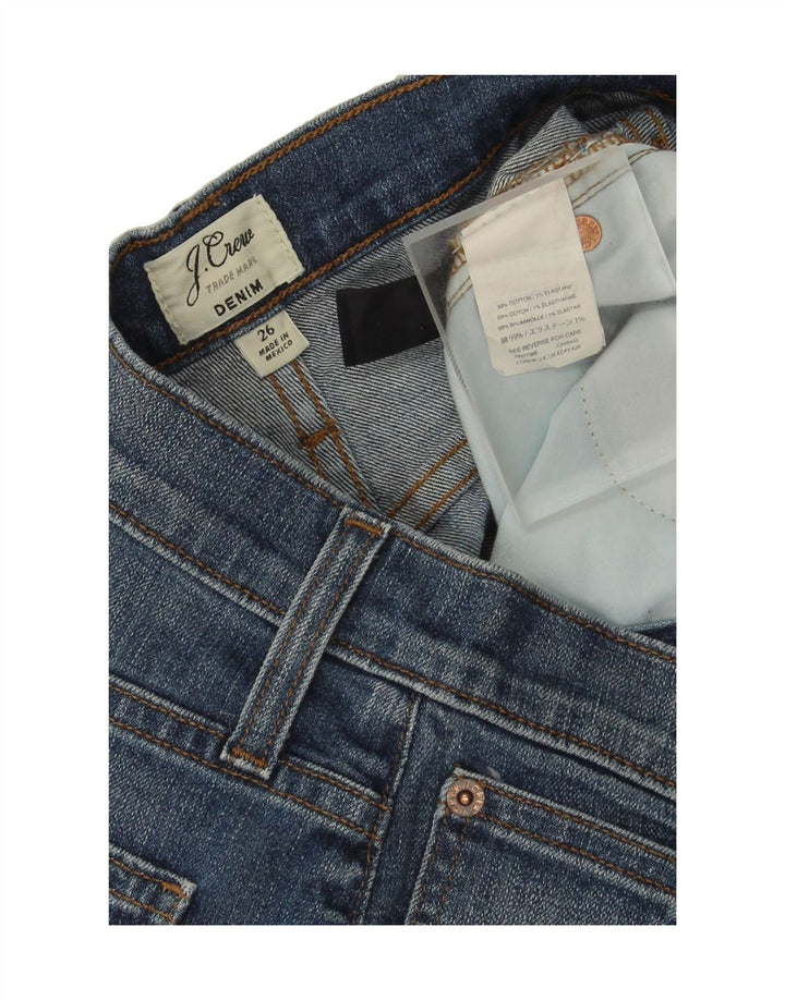 J. CREW Womens Denim Shorts W26 Small Blue Cotton Vintage J. Crew and Second-Hand J. Crew from Messina Hembry 
