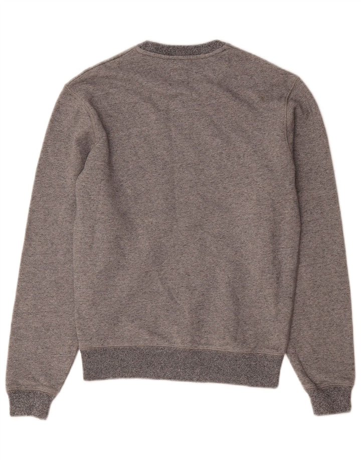 Męska bluza z grafiką Jack Wills, sweter XS, szara, nakrapiana bawełna