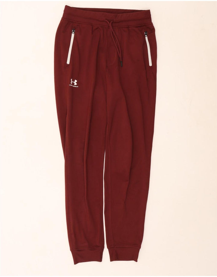 Męskie spodnie dresowe Under Armour, małe burgundowe