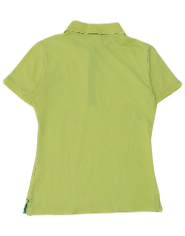 Damska koszulka polo Champion Heritage Fit UK 10 Small, zielona bawełna