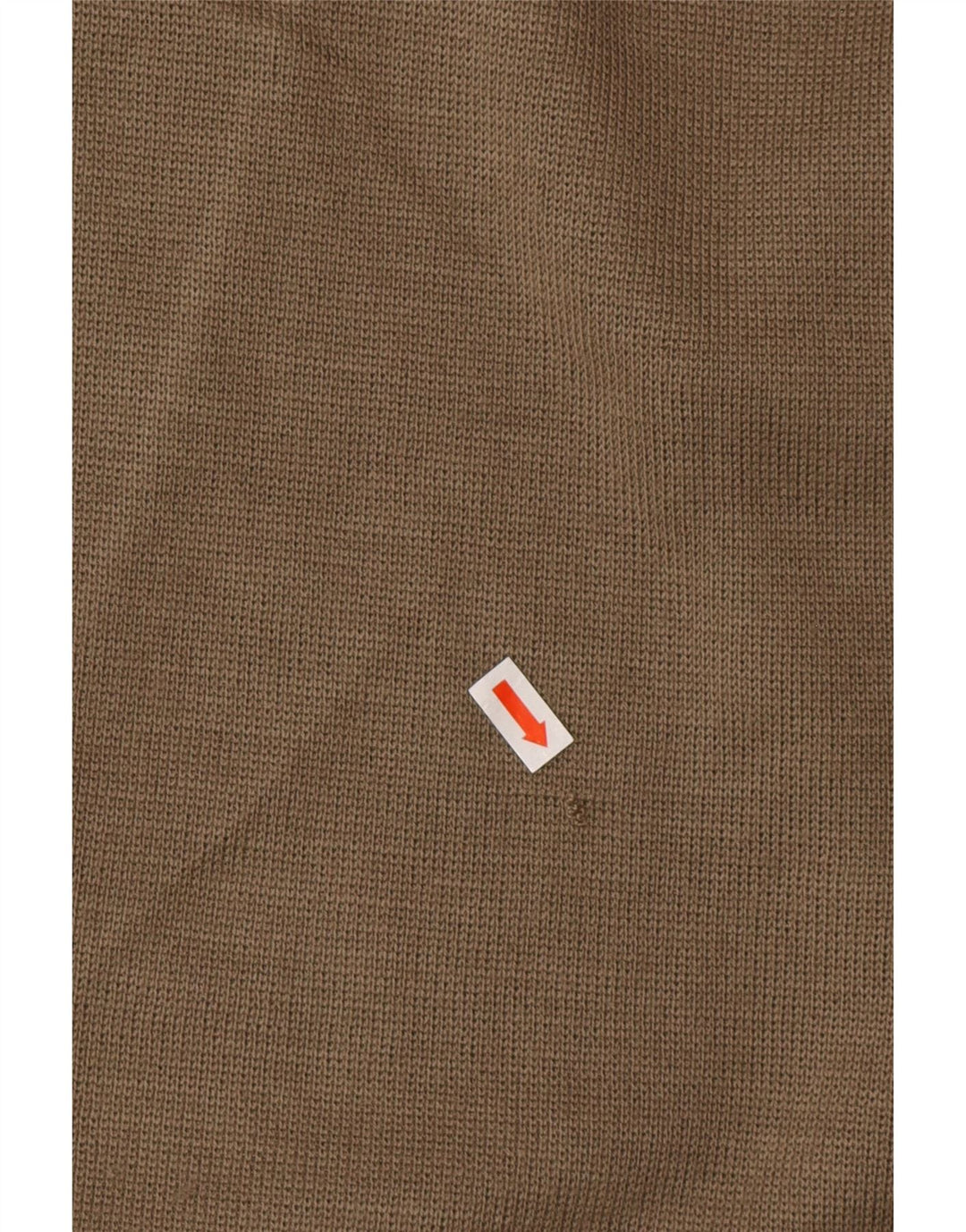 Męski sweter rozpinany VINTAGE o luźnym kroju, duże, zielone paski, poliamid