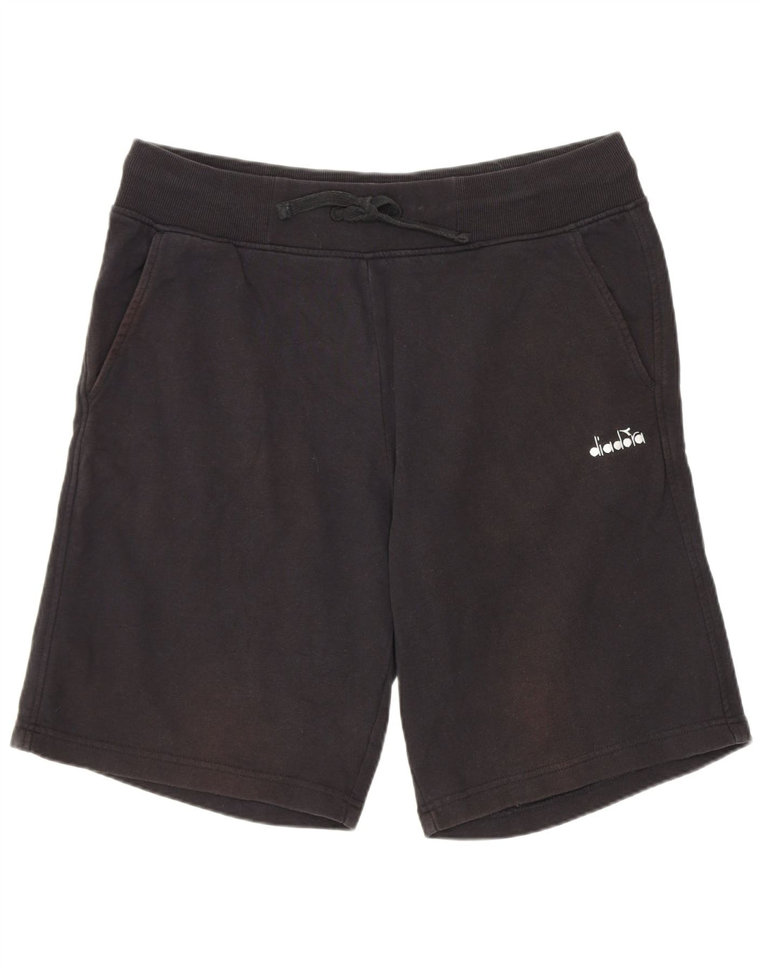 Męskie spodenki sportowe Diadora, duże, czarne, bawełniane