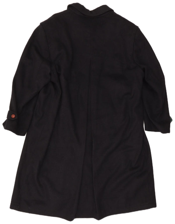 Płaszcz męski ETON BLUES IT 54 2XL Granatowa wełna