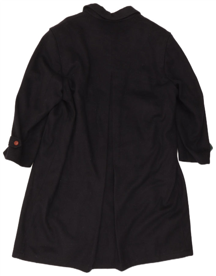 Płaszcz męski ETON BLUES IT 54 2XL Granatowa wełna