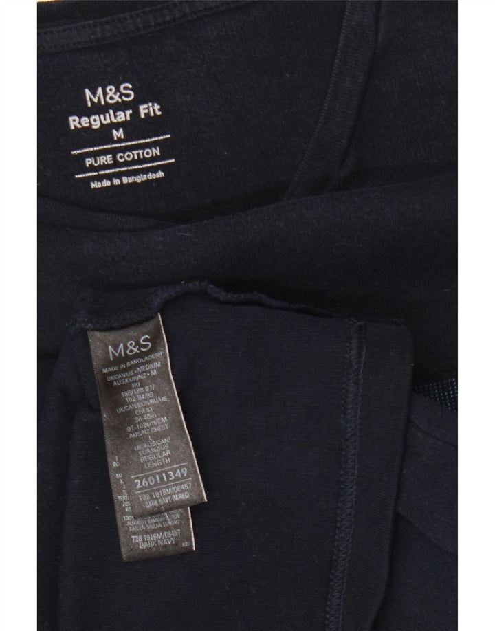 T-shirt damski Marks & Spencer UK 14, średni, granatowy w paski