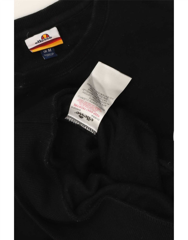 Męska bluza dresowa Ellesse, średnia czarna, bawełniana