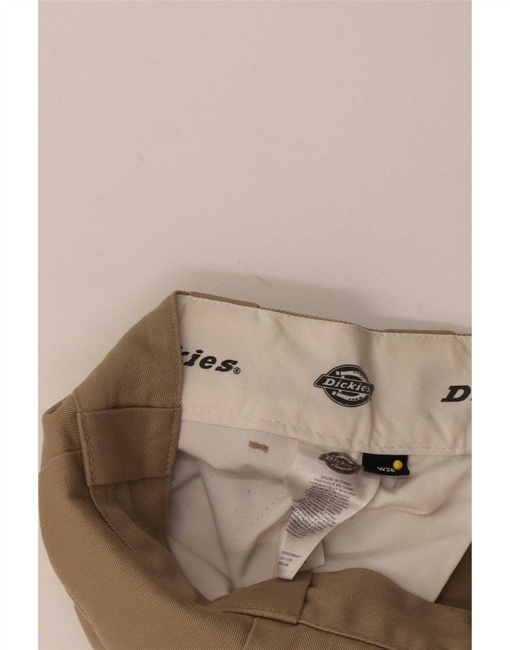 Spodnie damskie Dickies Straight Chino W26 L27 Beżowy poliester