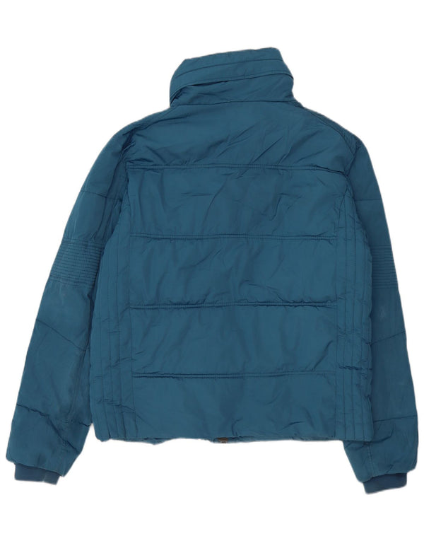 Męska ocieplana kurtka Zara UK 44 2XL Niebieski poliester