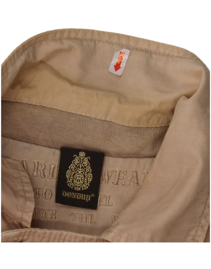 Damska kurtka bomberka DONDUP IT 52 2XL beżowa bawełna