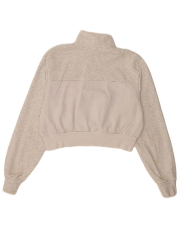 Damska bluza oversize Ellesse Crop Jumper UK 10 Small Grey