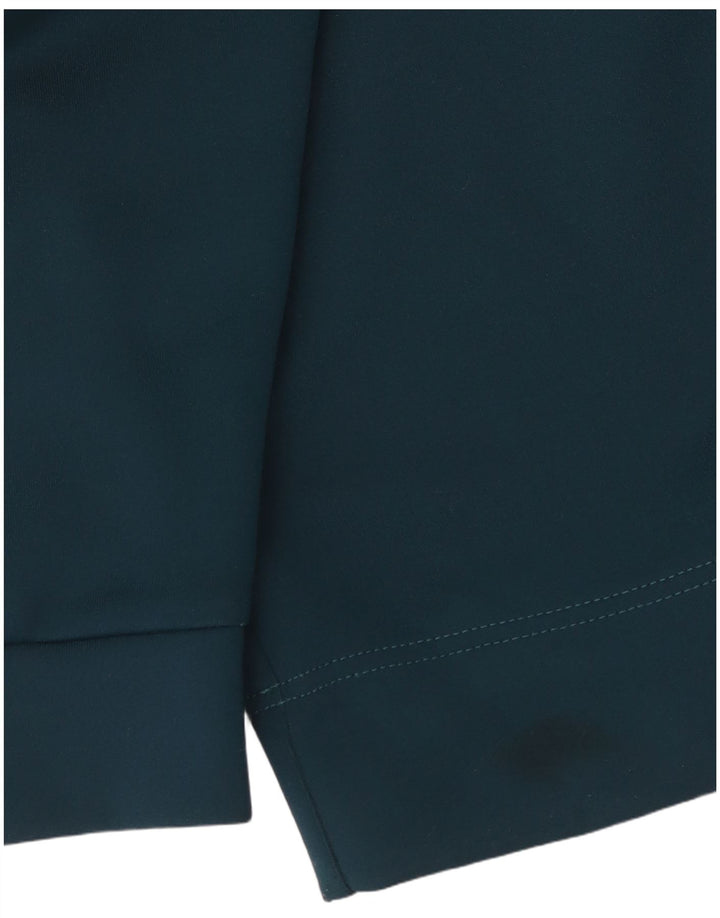 Damski sweter z grafiką GATTINONI UK 14, duży, niebieski poliester