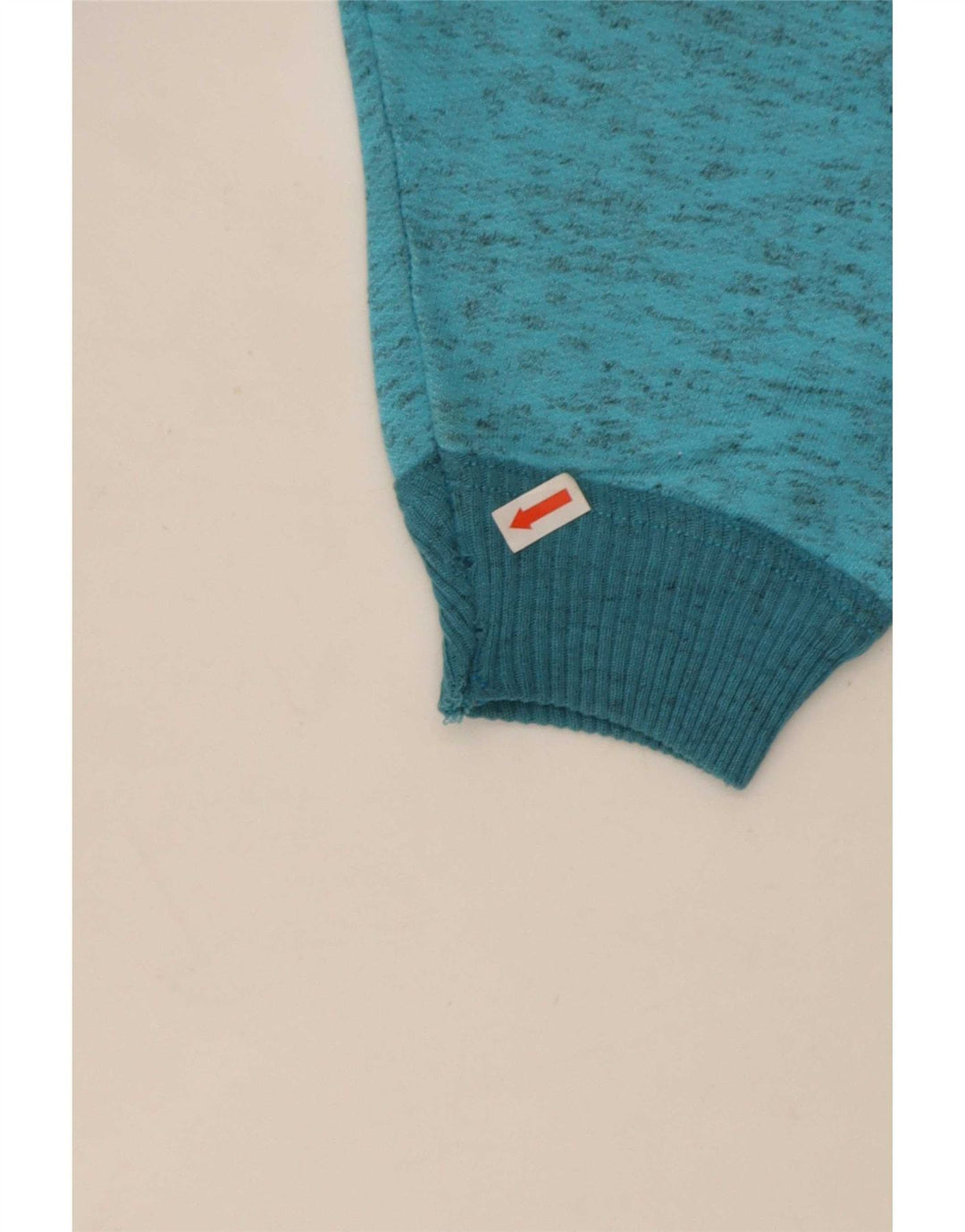 Męska bluza z kapturem w stylu vintage, z grafiką i zamkiem błyskawicznym, duża niebieska nakrapiana