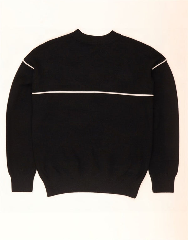 Marks & Spencer Damski sweter z dekoltem w łódkę, UK 10, mały, czarny
