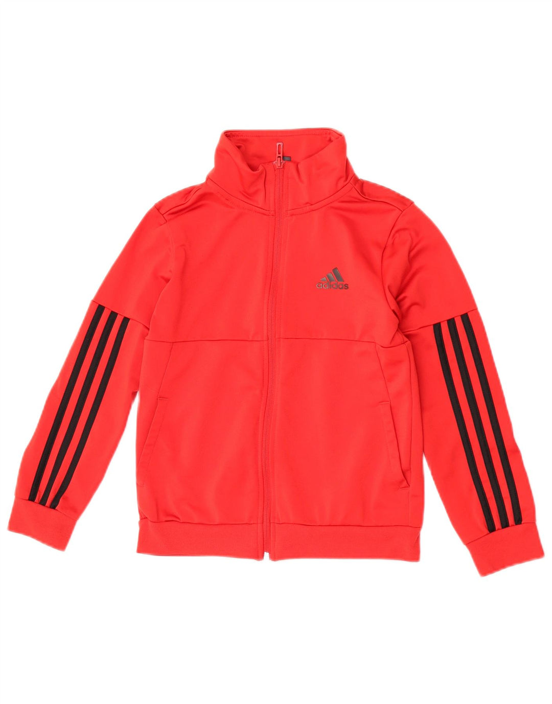 Chłopięca bluza dresowa Adidas 9-10 lat, czerwona, poliestrowa